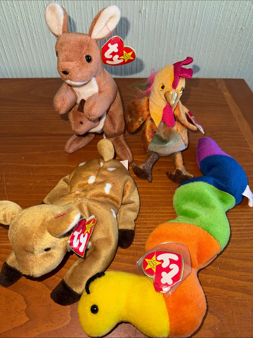 Ty Beanie Babies Mixed Animal Lot - 8 total - Picture 3 of 3